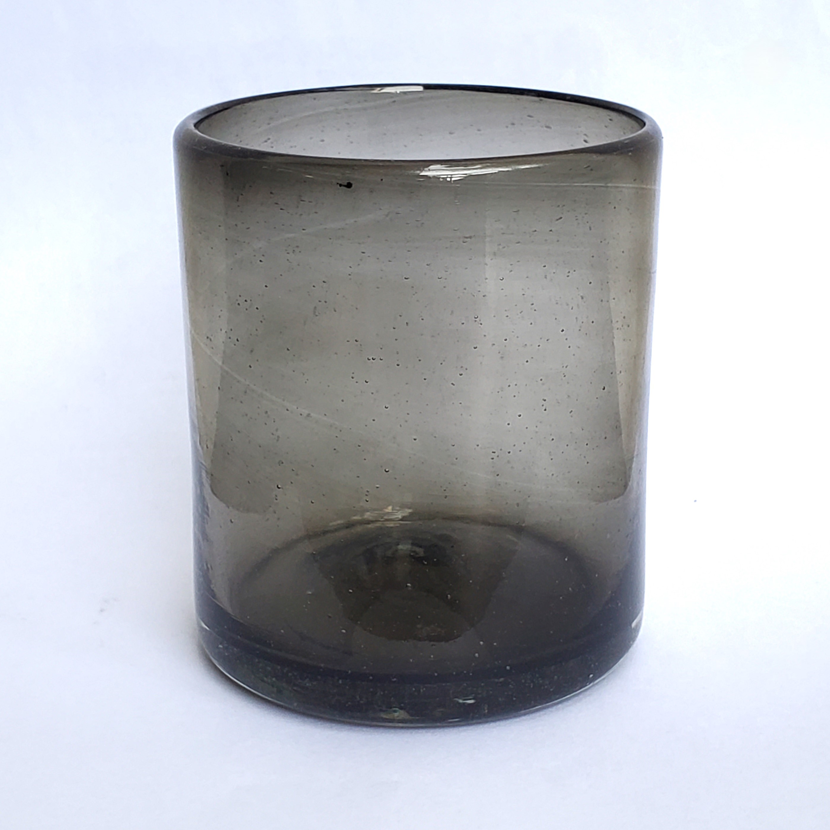 Novedades / Solid Humo Smoke Gray 9 oz Short Tumblers (set of 6) / Enhance your table setting with our beautiful Smoke Gray colored glasses, from the Humo collection.